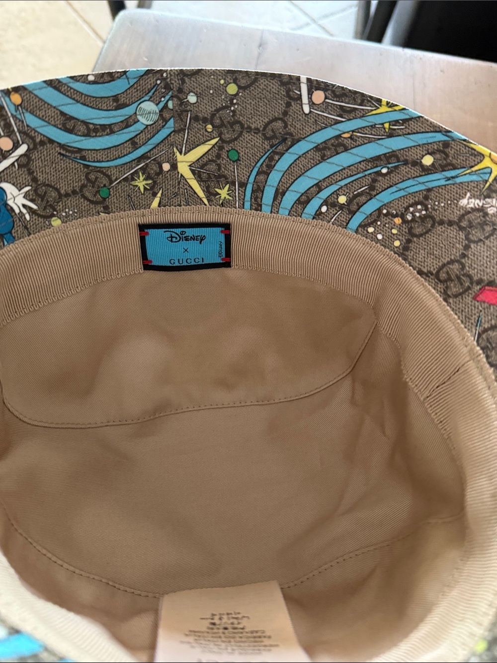 Gucci X Disney Donald Duck bucket bag - Picture 2 of 5